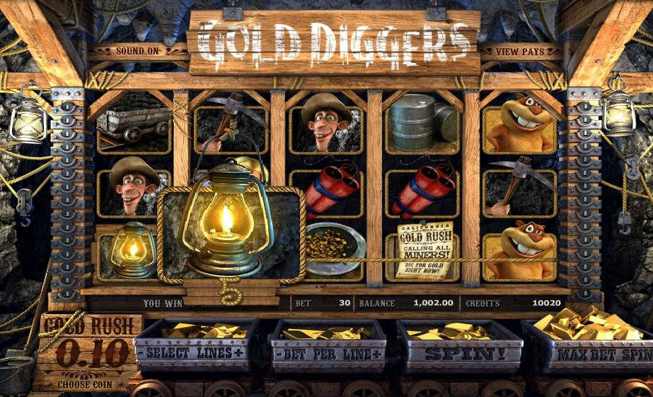 Онлайн слот «Gold Diggers» — начните играть в клубе Гаминатор Слот