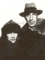 И.Северянин и Ф.Круут в 1931 г.