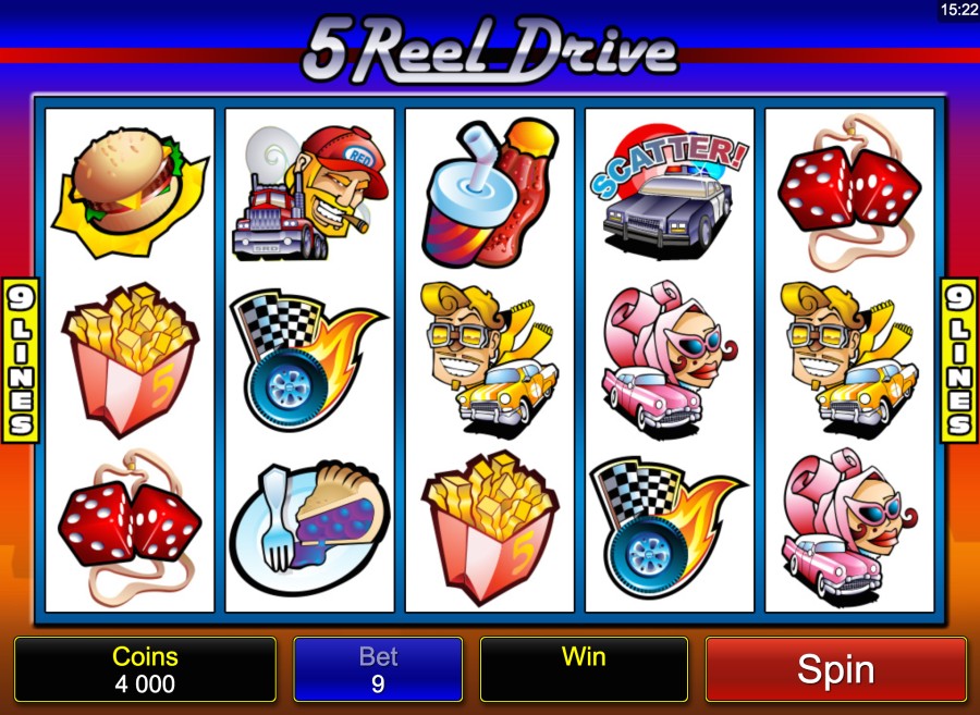 Слоты «5 Reel Drive» играйте в казино Вулкан Престиж