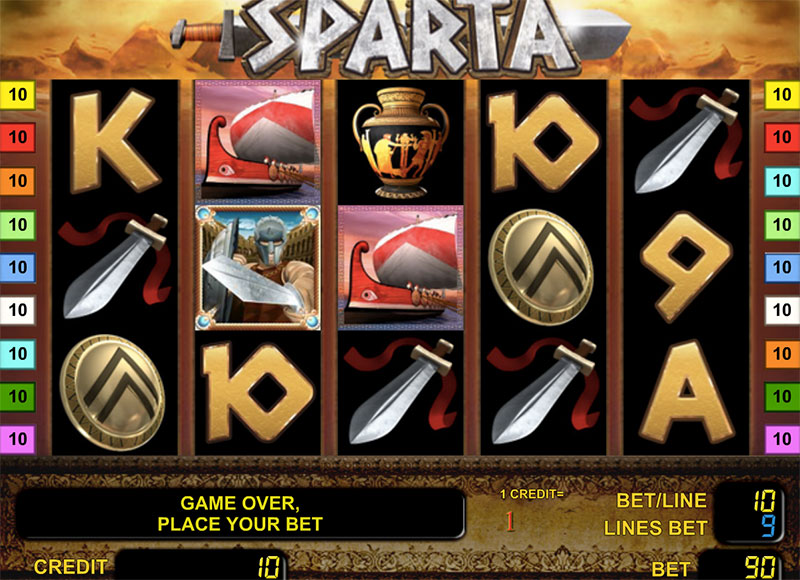 Игровые автоматы «Sparta» и реальные выигрыши в Game Leader