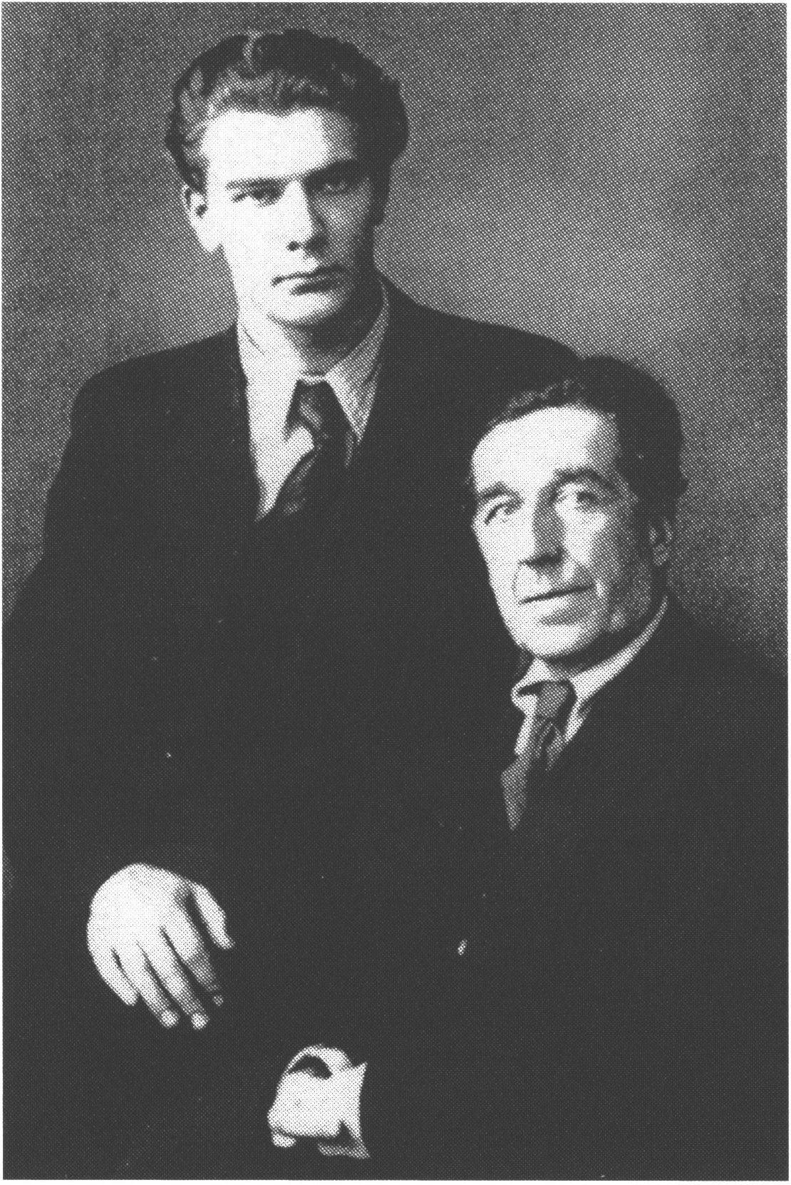 Алексис Раннит и Игорь Северянин. 1939 г.